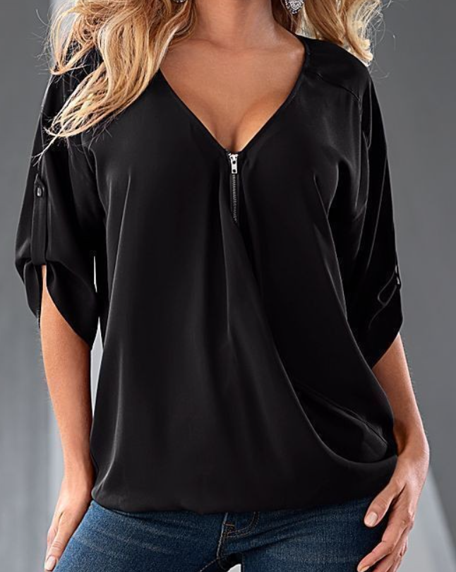 Georgia - Blusa Sólida